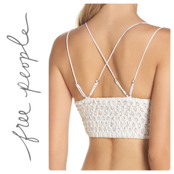 New White Intimately FP Adella Longline Bralette - Picture 2 of 8
